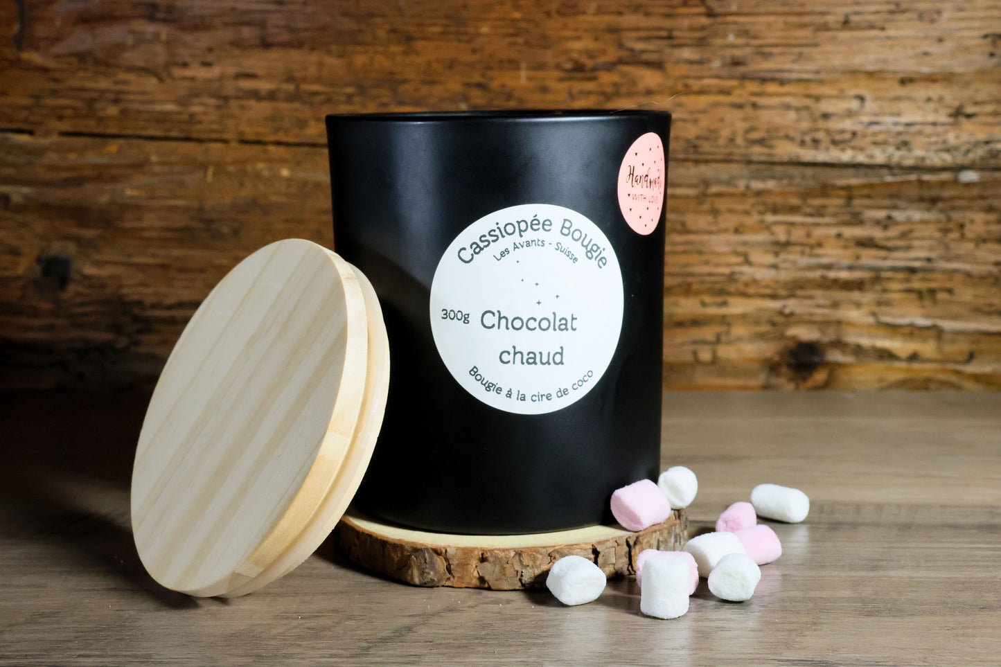 Bougie en pots 300g