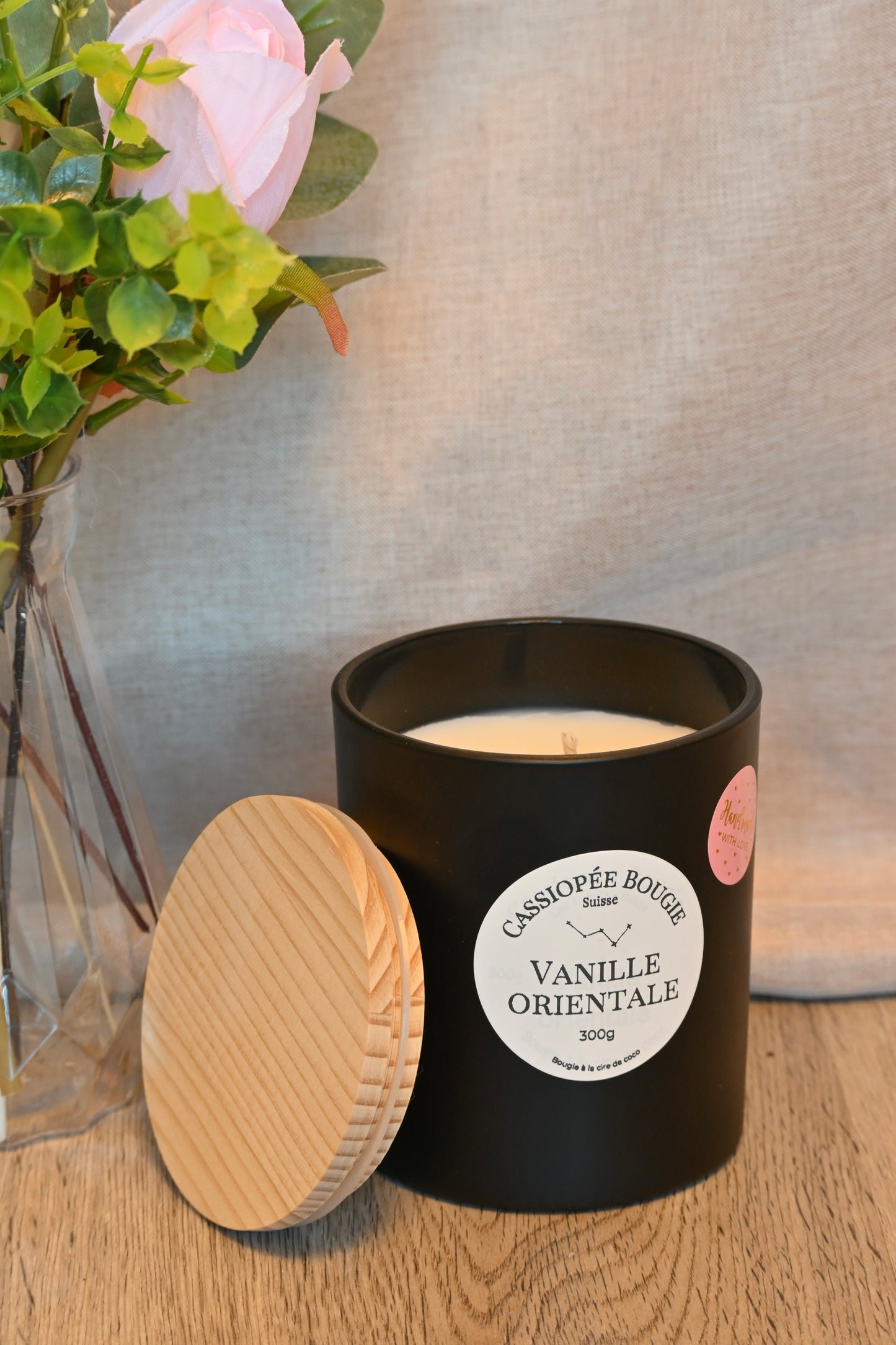 Bougie en pots 300g