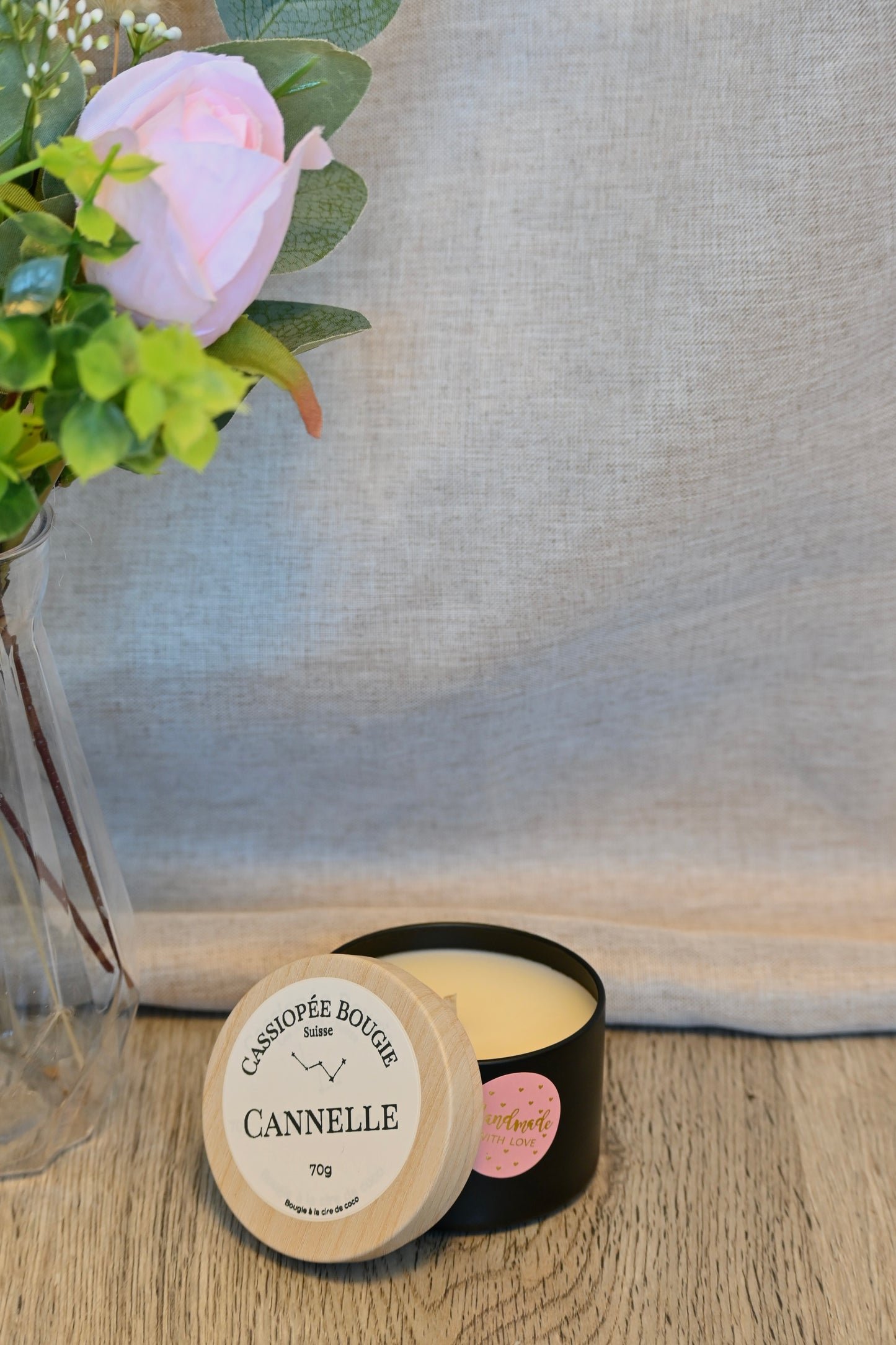 Bougie en pot 70g Collection hiver